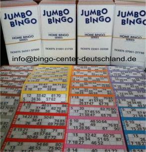 Bingo 90, 90er Jumbo-Bingotickets