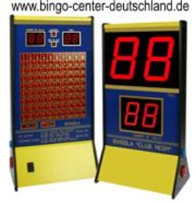Bingogerät Neon, elektronische Bingo-Maschine
