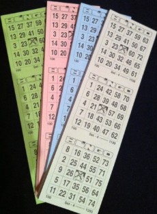 Bingo 75, 75er Bingo-Tickets