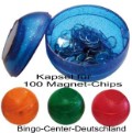 Bingo-Magnetkapseln mit Chips